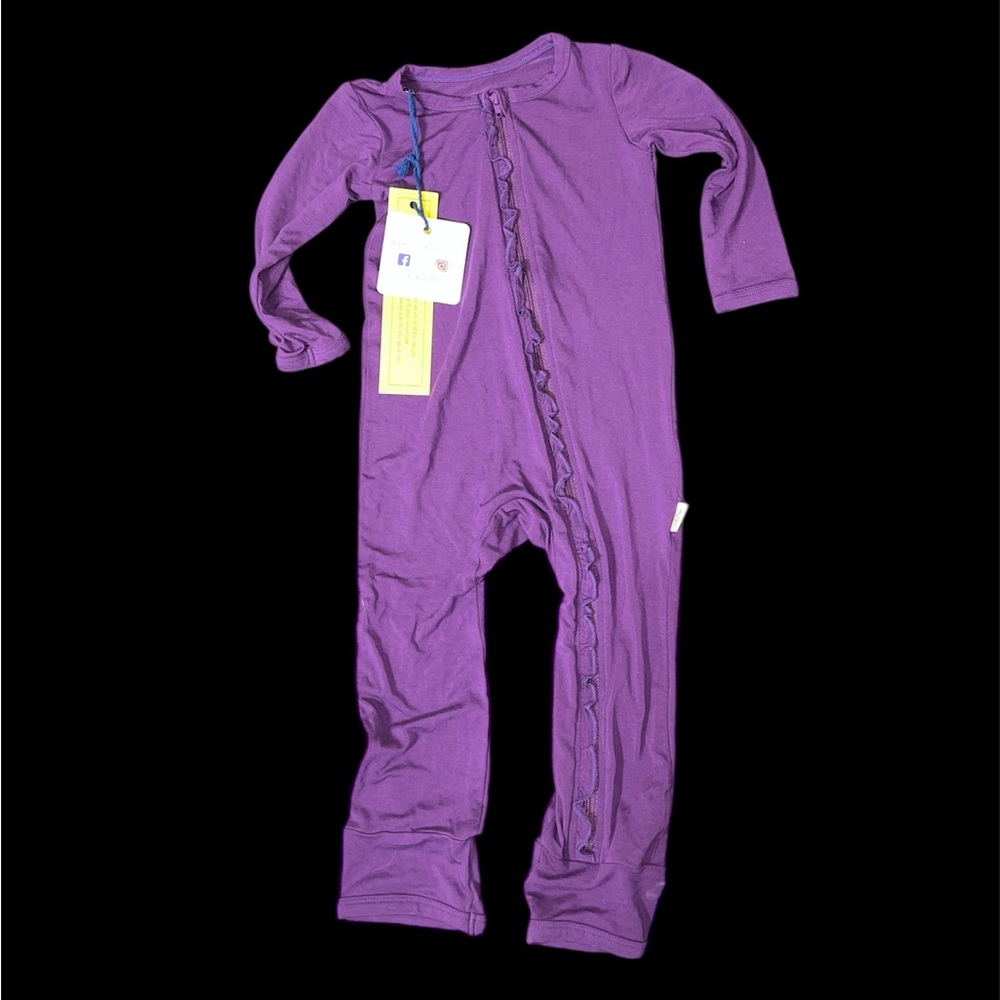 Kozi & Co Purple Bamboo Sleeper Pajamas-Brand New!